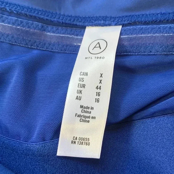 Addition Elle NWT 1 piece bathing suit with adjustable straps, royal  blue - Picture 5 of 13